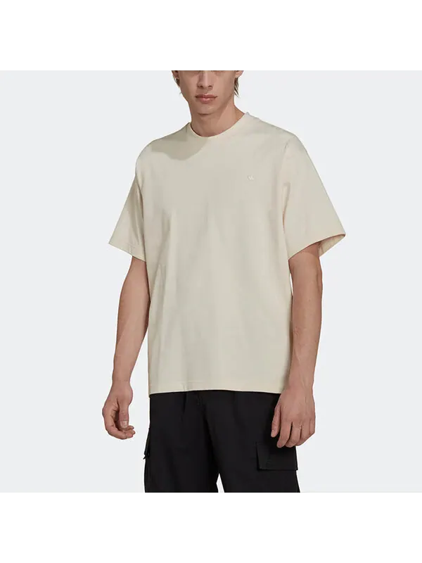 Футболка adidas originals Adicolor Contempo T-shirt 'Wonder White' — изображение 2 из 4, белый