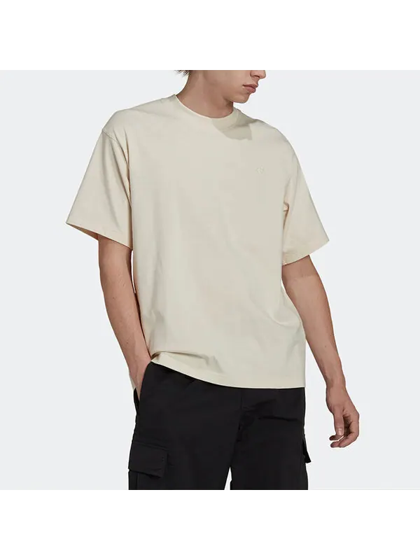 Футболка adidas originals Adicolor Contempo T-shirt 'Wonder White' — изображение 4 из 4, белый