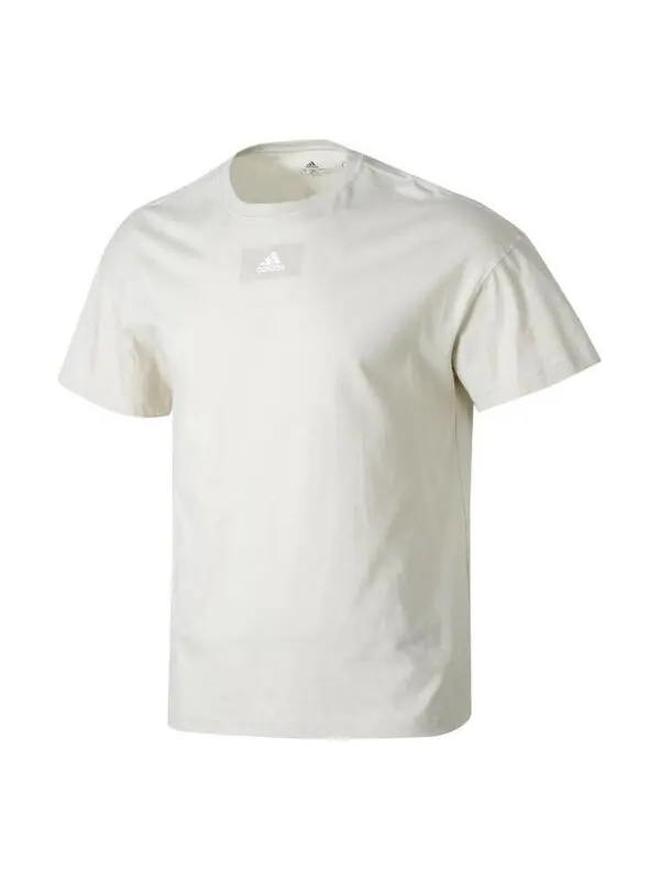 Футболка Essentials feelvivid футболка азиатские размеры Adidas — изображение 1 из 4, бежевый