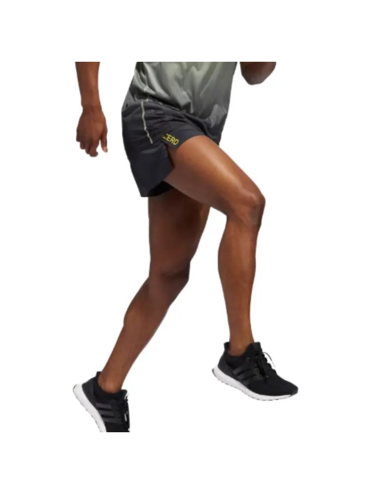Спортивные шорты adidas Adizero Engineered Split Shorts 'Grey' — изображение 4 из 4, серый