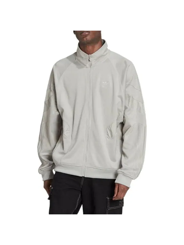 Куртка adidas originals Rekive Track Jacket 'Metal Grey' — изображение 3 из 4, серый