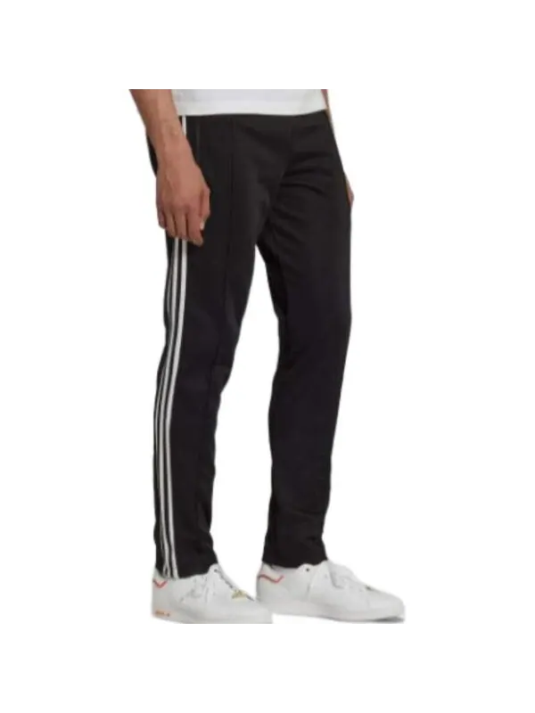 Брюки adidas originals Beckenbauer Track Pants 'Black' — изображение 4 из 4, черный/белый/красный