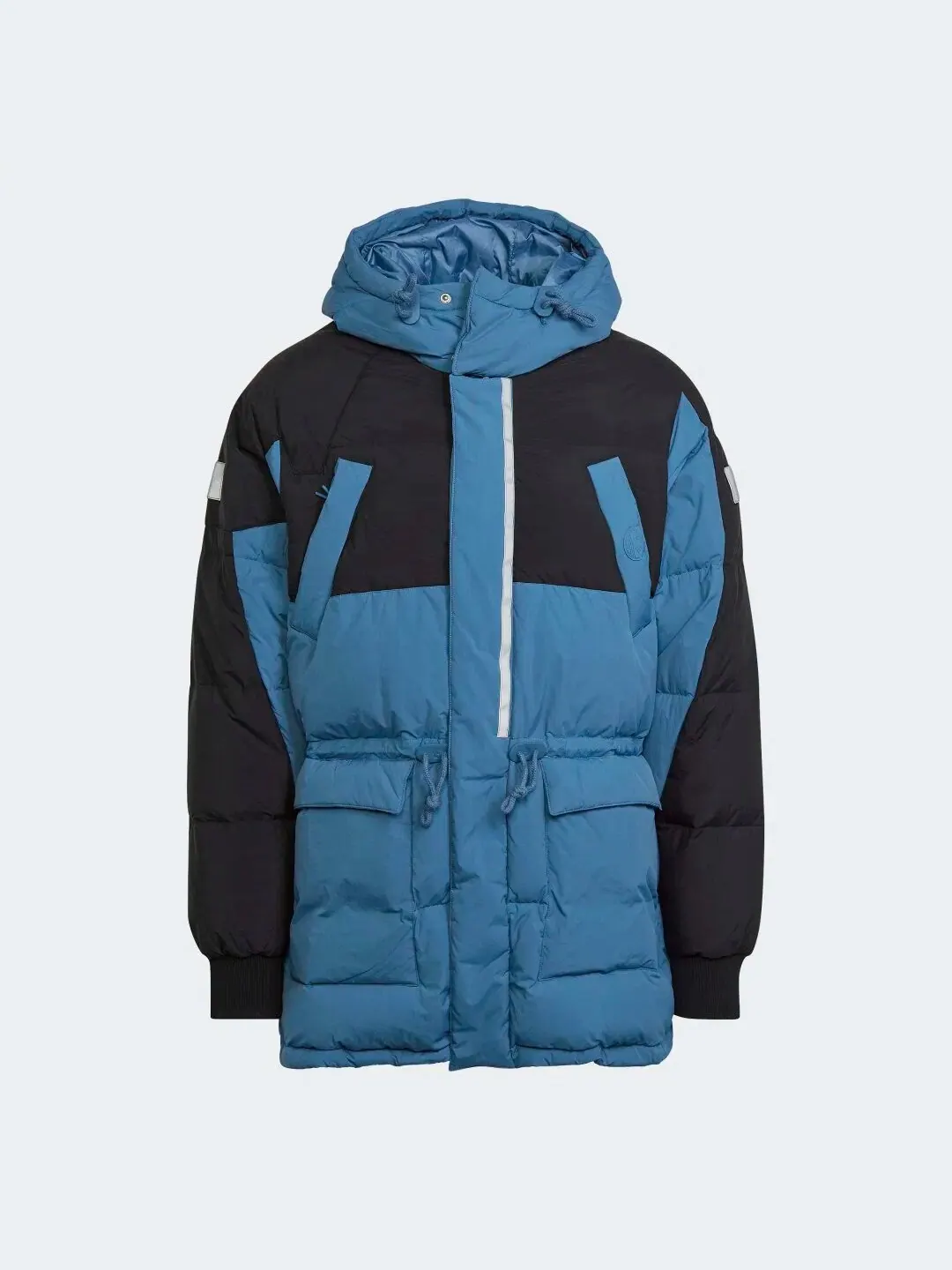 Пуховик с капюшоном adidas Adventure Down Regen — изображение 1 из 6, синий