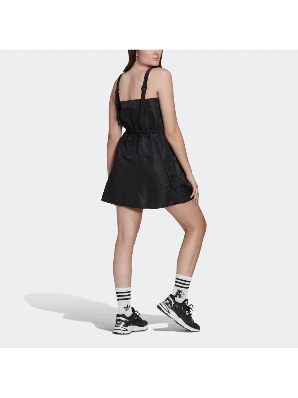 Женское платье-комбинация Adidas Originals — изображение 5 из 8, черный