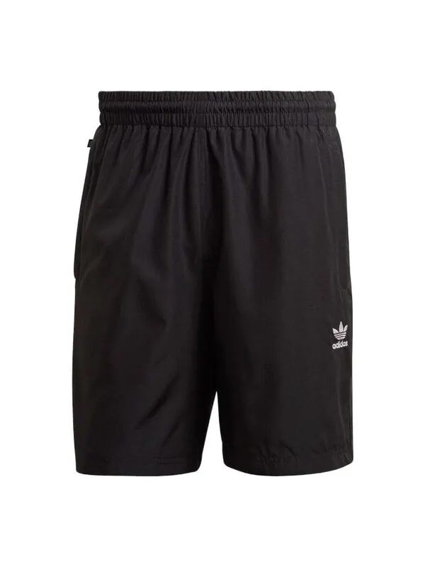 Шорты оригинальные adicolor essentials trace шорты Adidas — изображение 1 из 4, черный/мульти