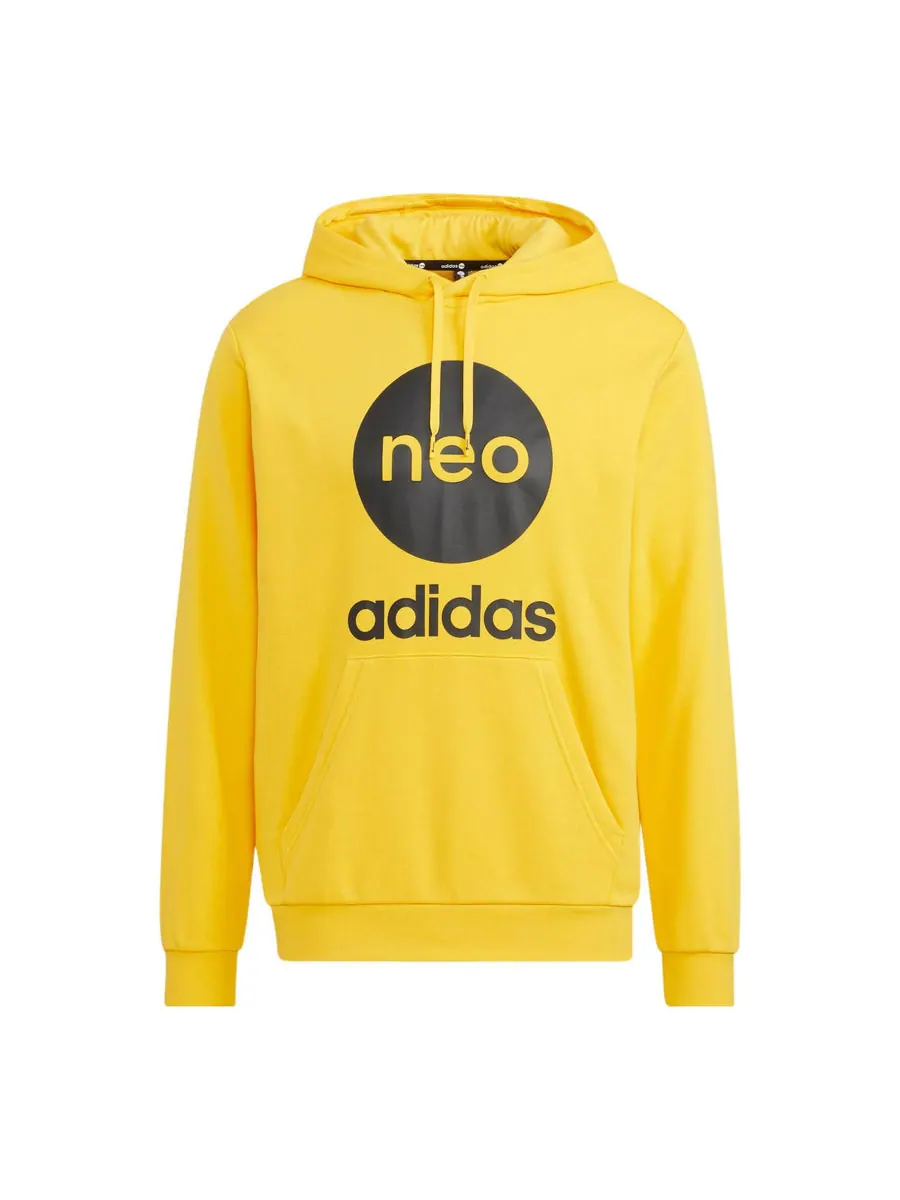 Худи adidas neo U Esnt 1 Logo — изображение 1 из 4, желтый