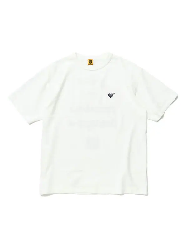 Футболка heart badge t-shirt 'white' Human Made — изображение 1 из 2, белый