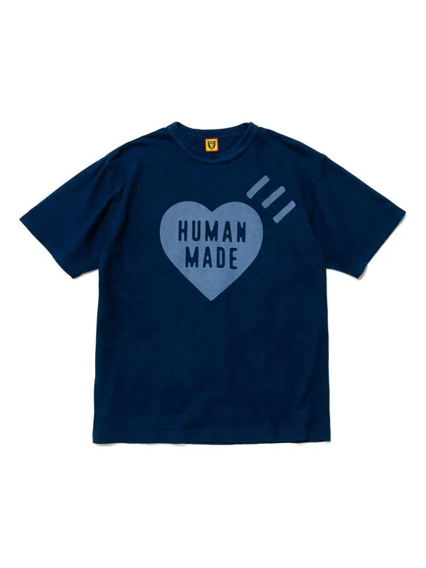 Футболка indigo #1 t-shirt 'indigo blue' Human Made — изображение 1 из 2, синий