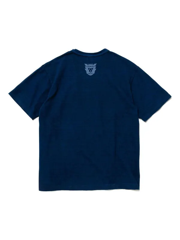 Футболка indigo #1 t-shirt 'indigo blue' Human Made — изображение 2 из 2, синий