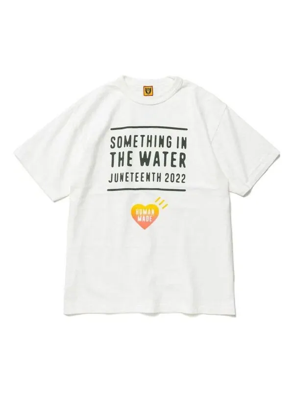 Футболка something in the water t-shirt 'white' Human Made — изображение 1 из 3, белый