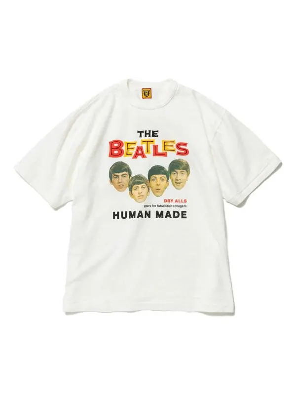 Футболка beatles t-shirt 'white' Human Made — изображение 1 из 2, белый