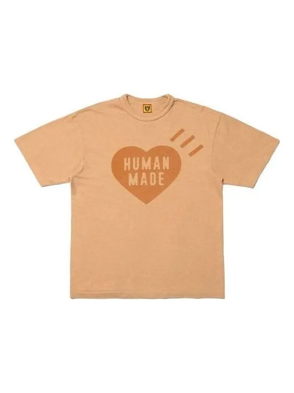 Футболка plant dyed t-shirt #3 'beige' Human Made — изображение 1 из 2, бежевый