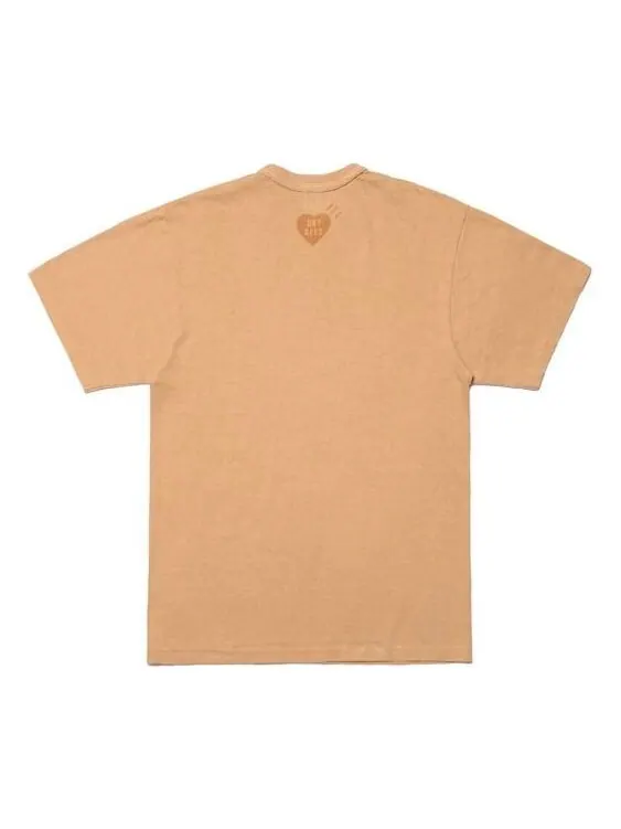 Футболка plant dyed t-shirt #3 'beige' Human Made — изображение 2 из 2, бежевый