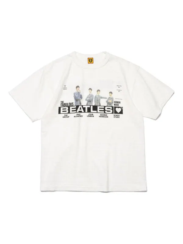 Футболка beatles t-shirt 'white' Human Made — изображение 1 из 2, белый