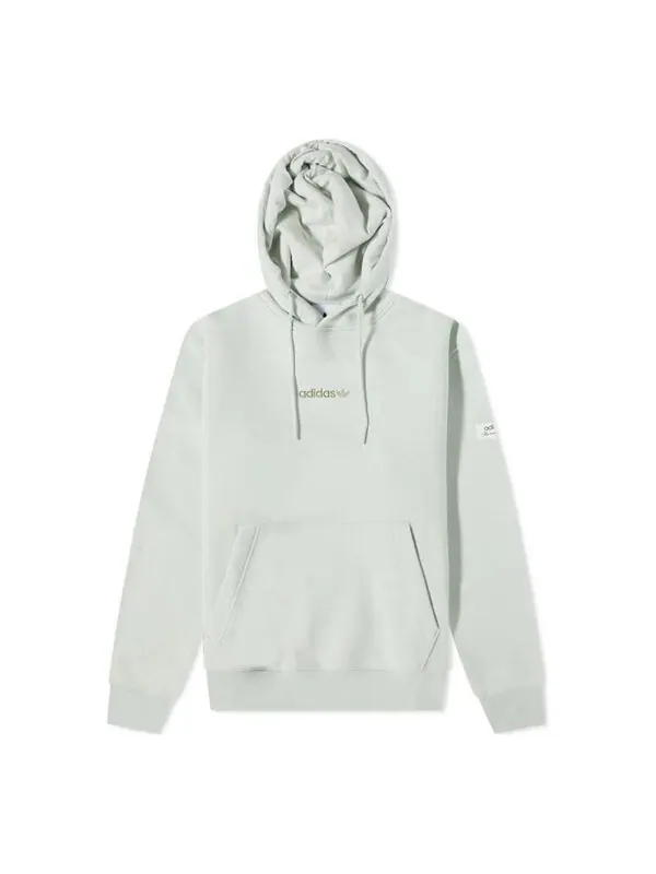 Толстовка adidas Trefoil Linea — изображение 1 из 4, зеленый
