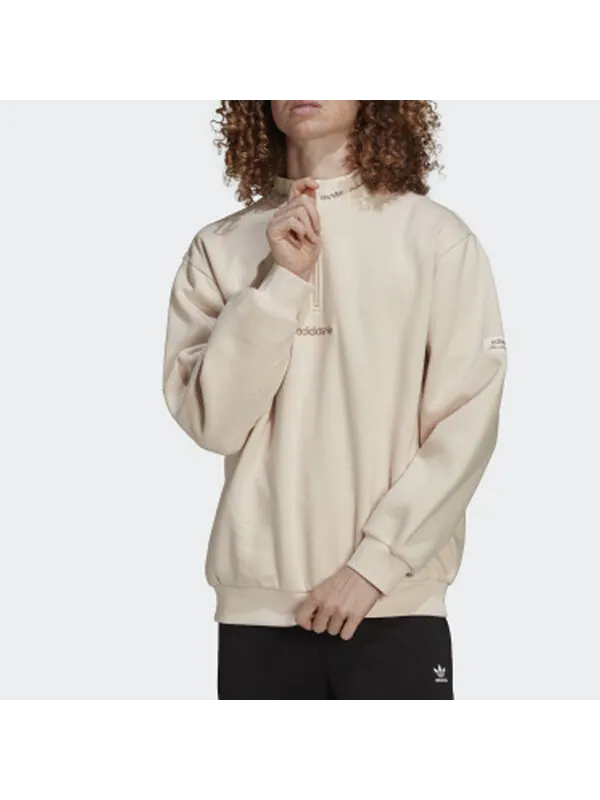 Толстовка adidas originals Small Logo Solid Color Sports Pullover Couple Style — изображение 2 из 4, мульти