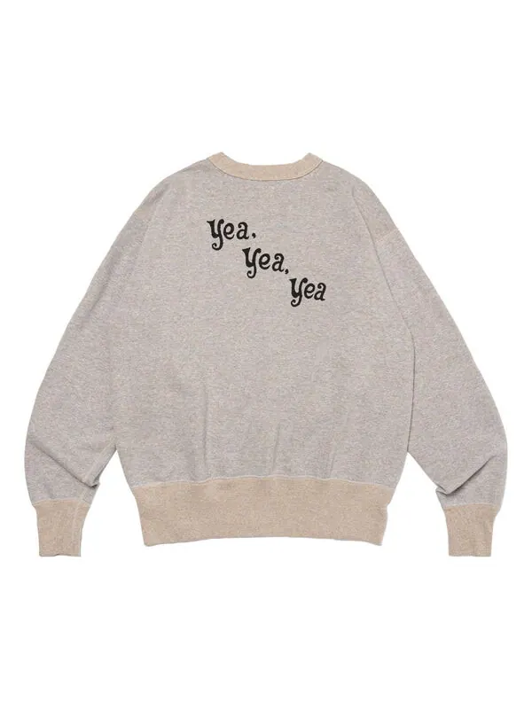Толстовка beatles tsuriami sweatshirt 'grey' Human Made — изображение 2 из 4, серый
