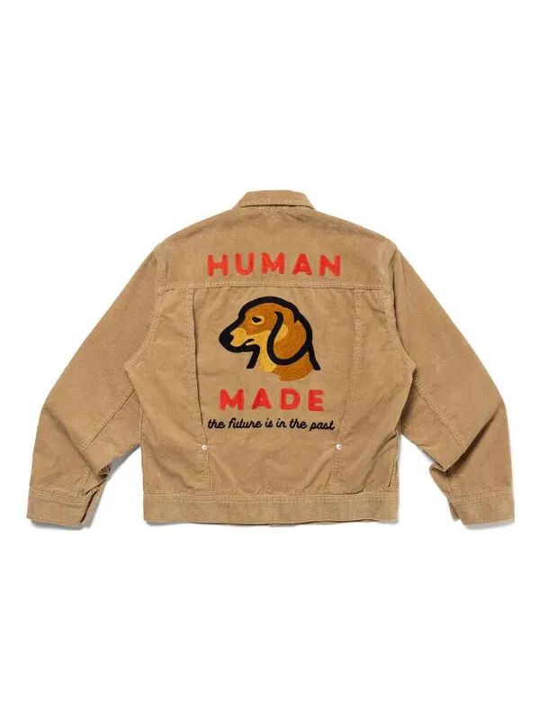 Куртка dachs corduroy work jacket 'beige' Human Made — изображение 2 из 3, бежевый