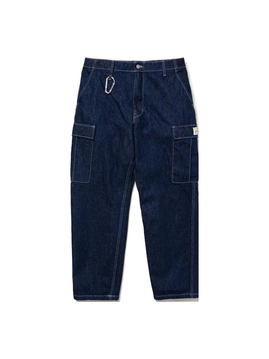 Спортивные брюки HUMAN MADE Denim Cargo Pants 'Indigo' — изображение 1 из 4, темно-синий