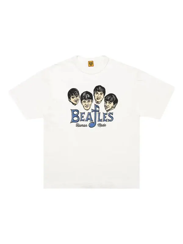 Футболка beatles t-shirt 'white' Human Made — изображение 1 из 2, белый