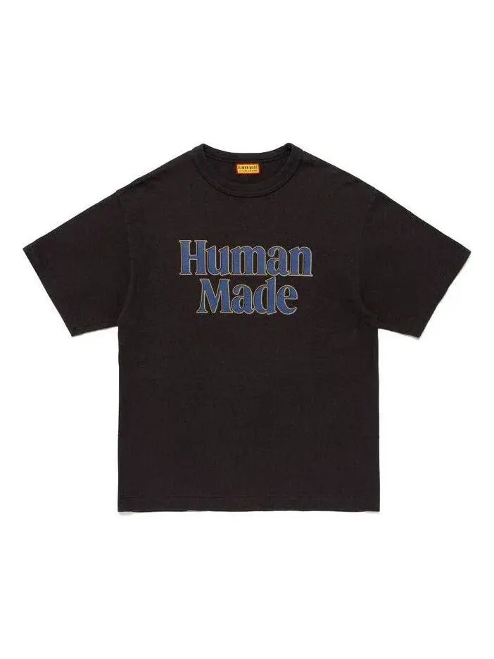 Мужская футболка с принтом Human Made — изображение 1 из 2, черный