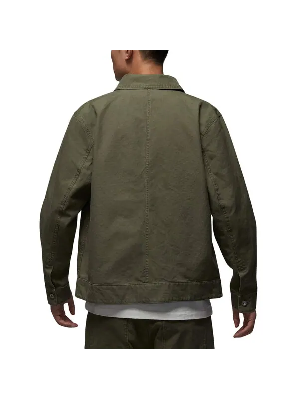 Куртка tatum chicago jacket asia sizing 'medium olive' Air Jordan — изображение 2 из 2, оливковый