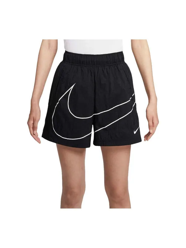 Шорты спортивная одежда основные тканые шорты азиатские размеры Nike — изображение 1 из 2, черный