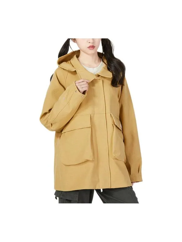 Куртка outer jacket 'tan' Adidas — изображение 2 из 3, бежевый