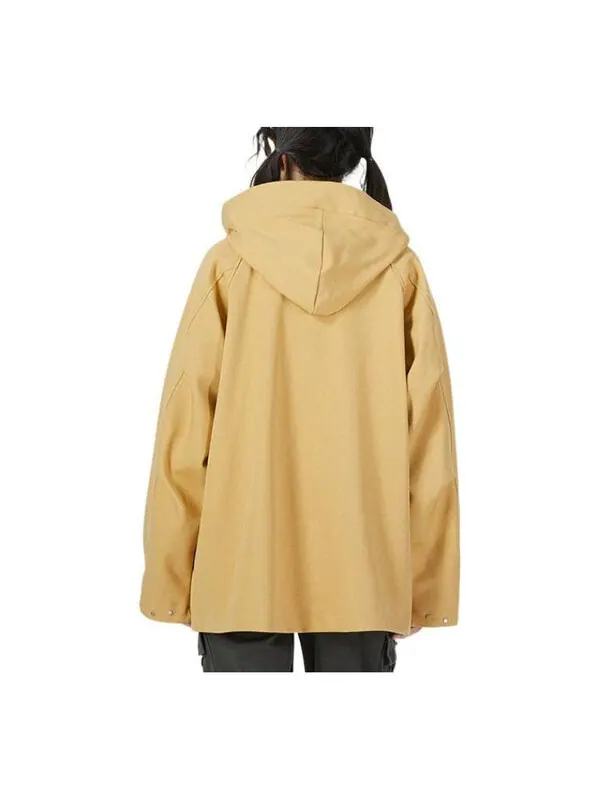 Куртка outer jacket 'tan' Adidas — изображение 3 из 3, бежевый