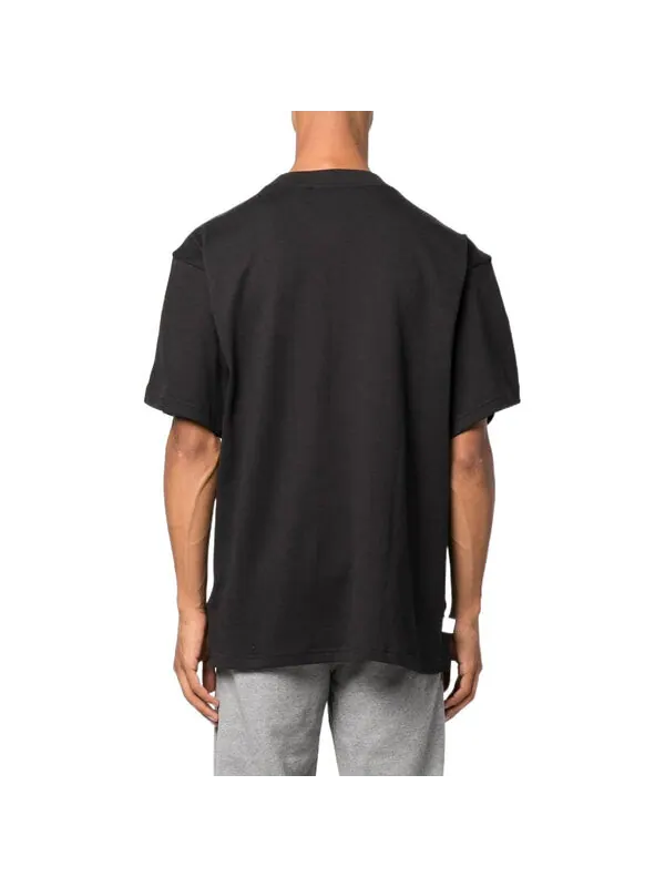 Футболка Adidas Blue Version Essentials Tee 'Black' — изображение 3 из 4, синий