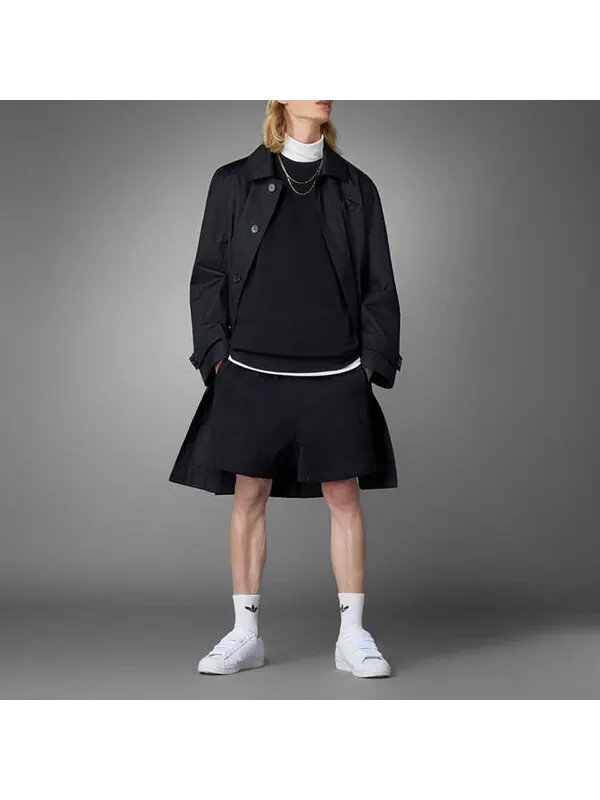 Шорты оригинальные шорты версии Essentials Adidas — изображение 4 из 4, черный