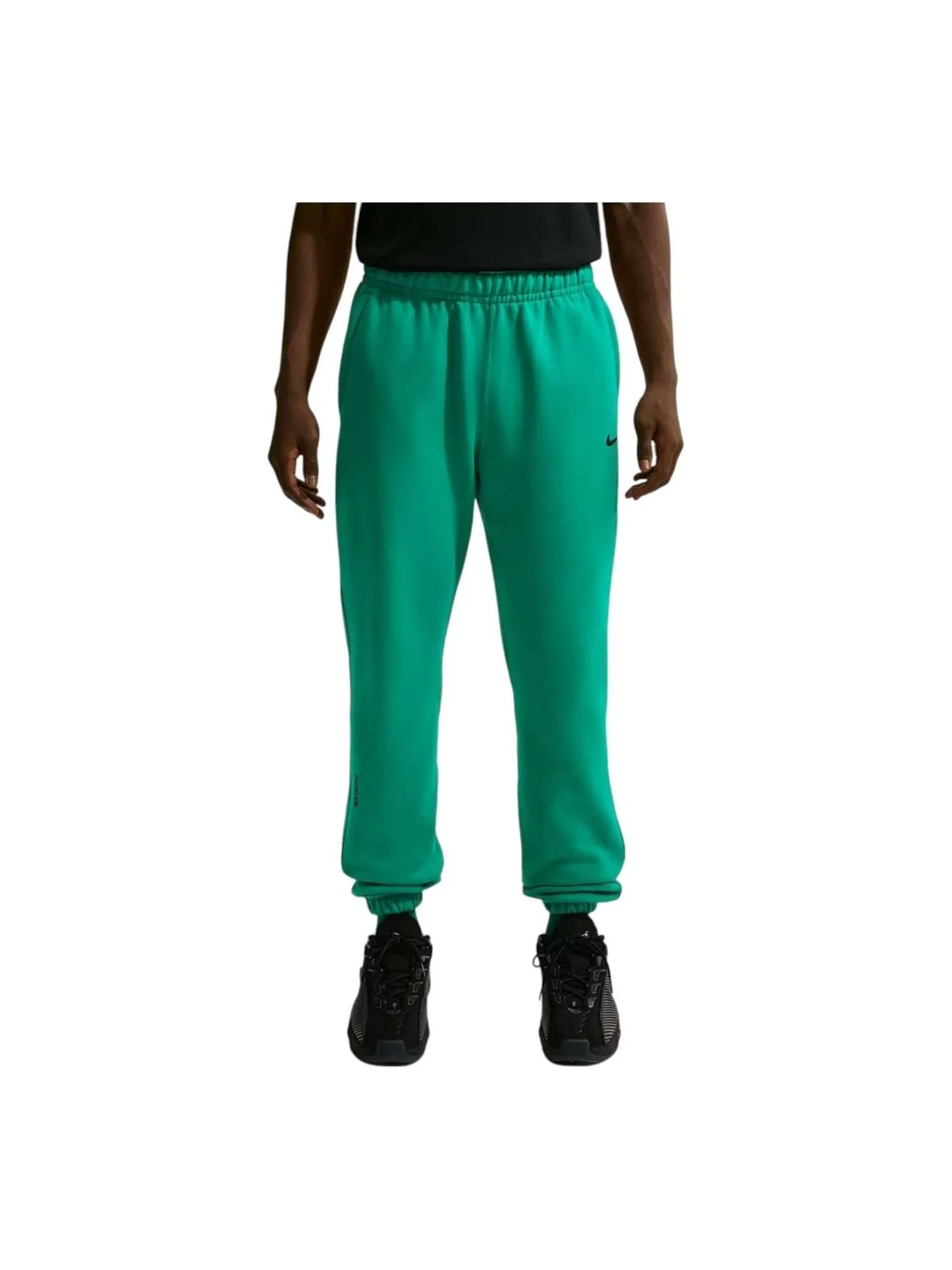 Спортивные штаны Nike x NOCTA Fleece CS 'Neptune Green Black' — изображение 1 из 4, зеленый/черный