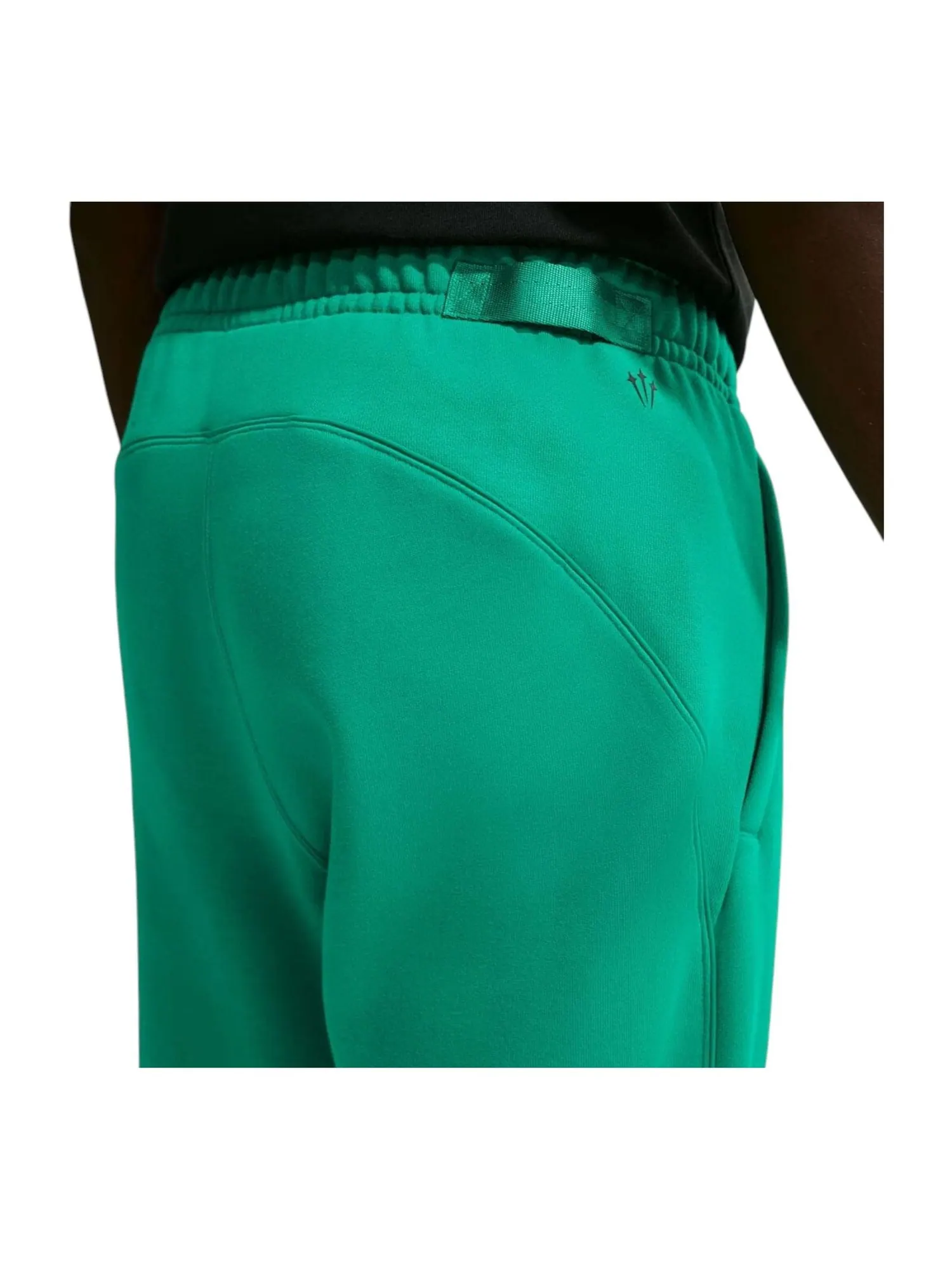 Спортивные штаны Nike x NOCTA Fleece CS 'Neptune Green Black' — изображение 3 из 4, зеленый/черный