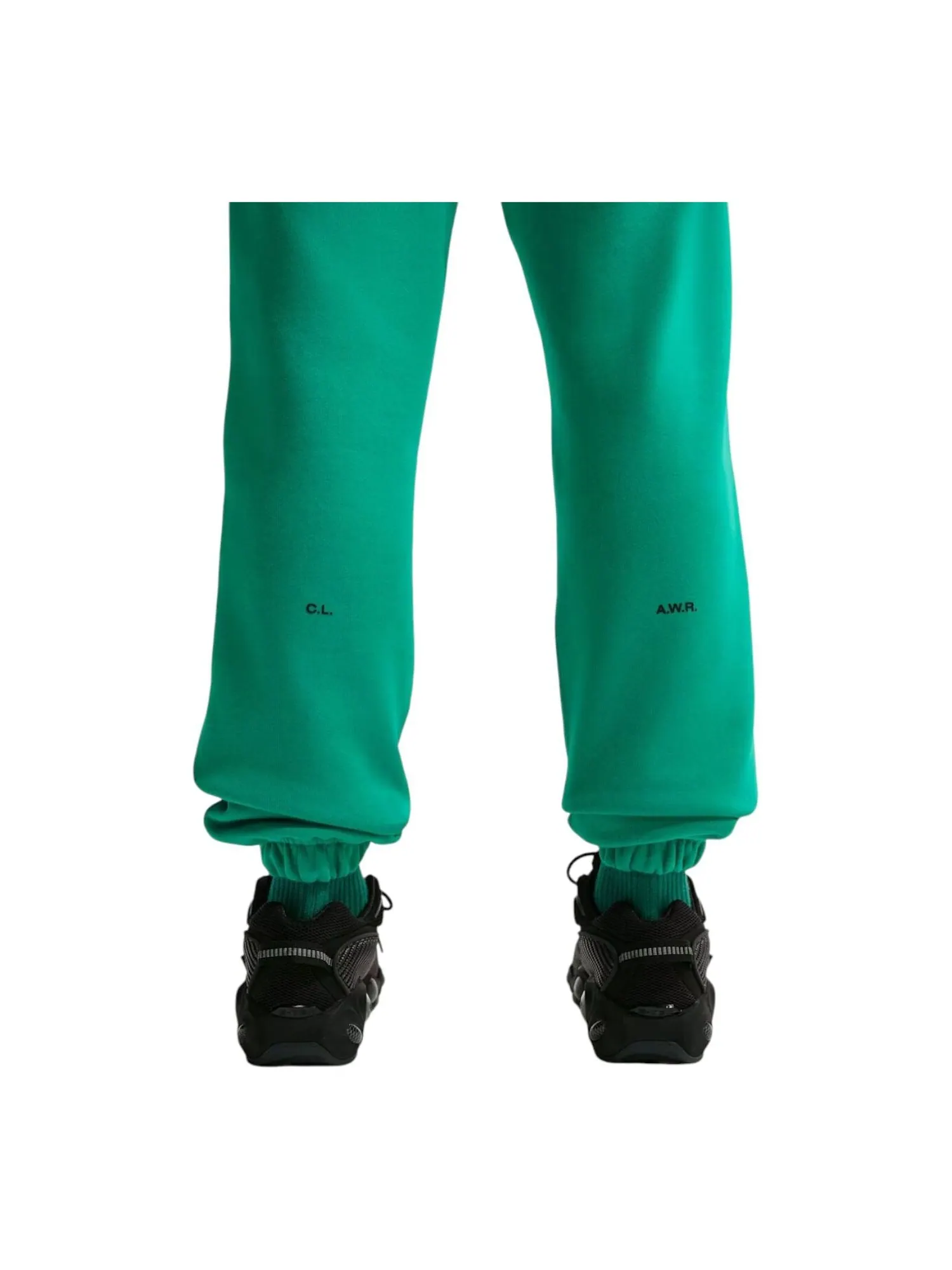 Спортивные штаны Nike x NOCTA Fleece CS 'Neptune Green Black' — изображение 4 из 4, зеленый/черный