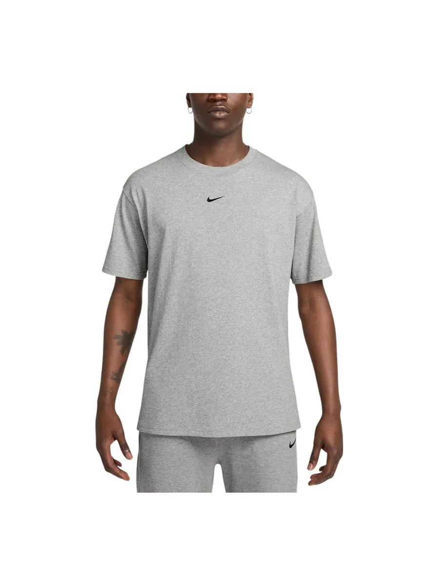 Футболка Nike Nocta T-Shirt 'Dark Grey Heather' — изображение 1 из 2, серый