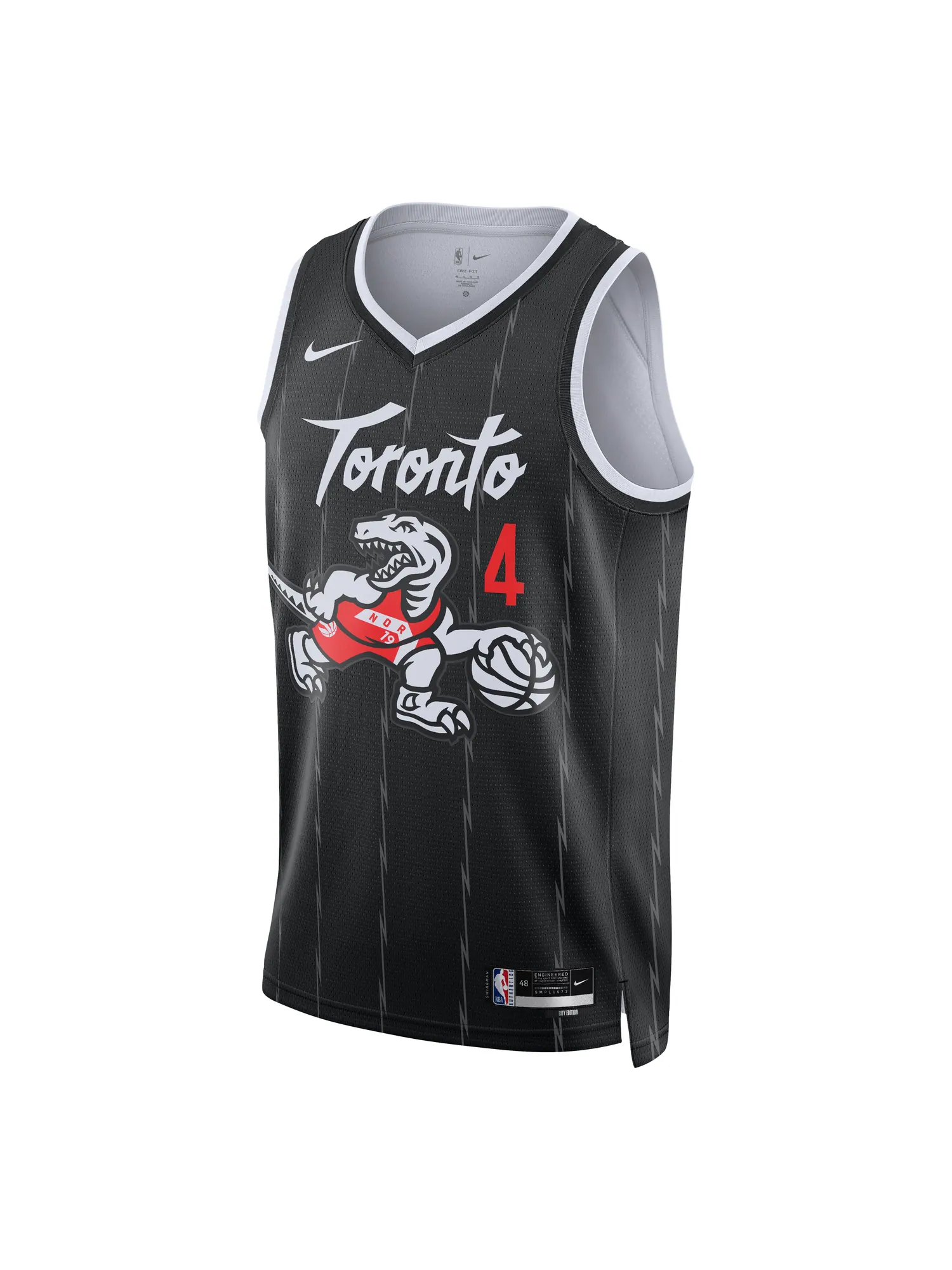 Джерси Nike Scottie Barnes Toronto Raptors City Edition NBA Swingman — изображение 1 из 2, черный