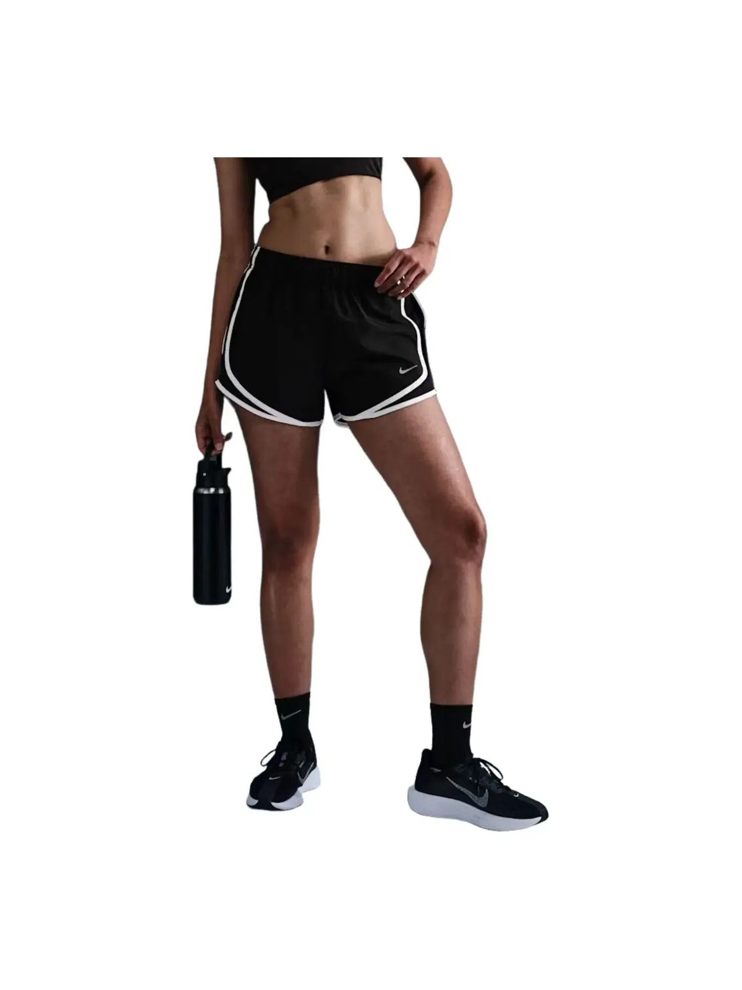 Шорты Nike Tempo Dri-FIT 'Черно-белые' HM6096-010 — изображение 1 из 2, черный