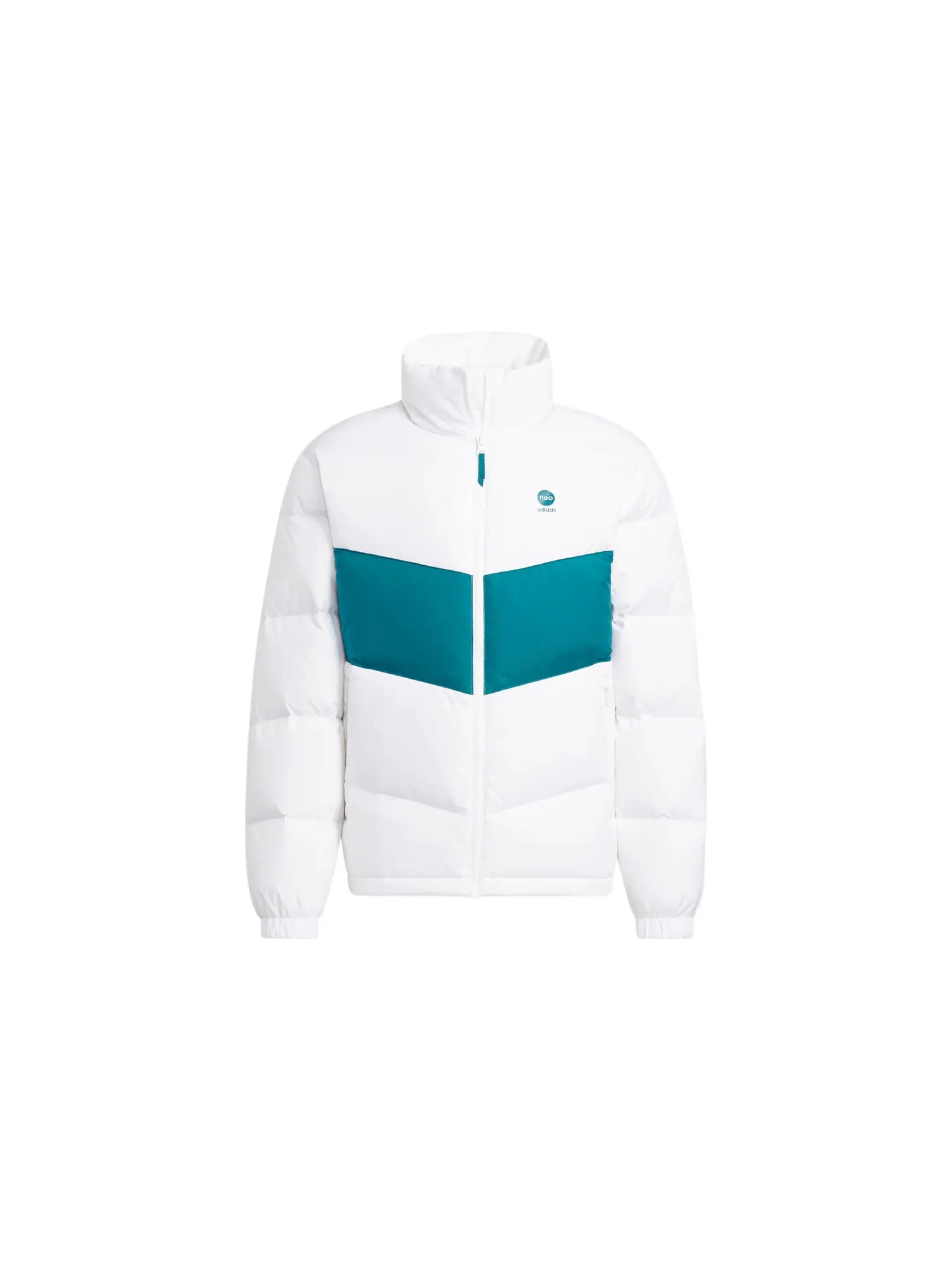 Пуховик унисекс Adidas neo Logo — изображение 1 из 4, белый