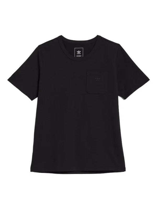Футболка adidas Original Shmoofoil Heavyweight Pocket Tee 'Black' — изображение 1 из 4, черный