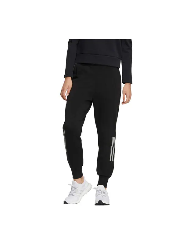Штаны только трикотажные штаны t2 Adidas — изображение 2 из 3, черный