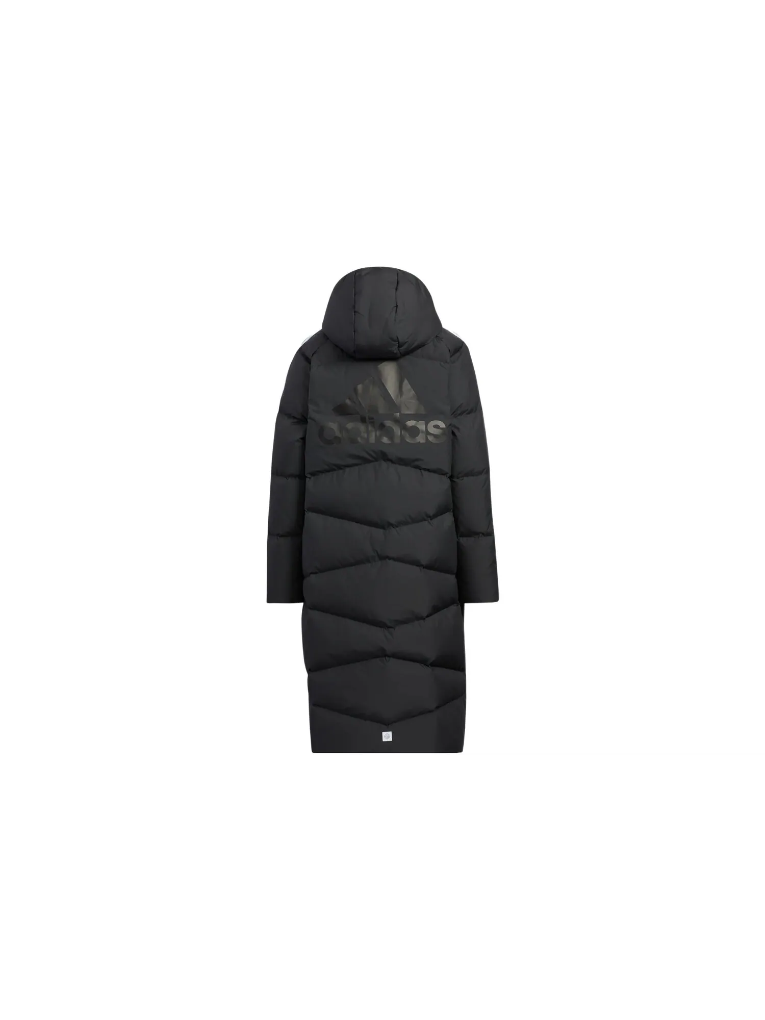 Детский пуховик-пальто Adidas — изображение 2 из 2, черный
