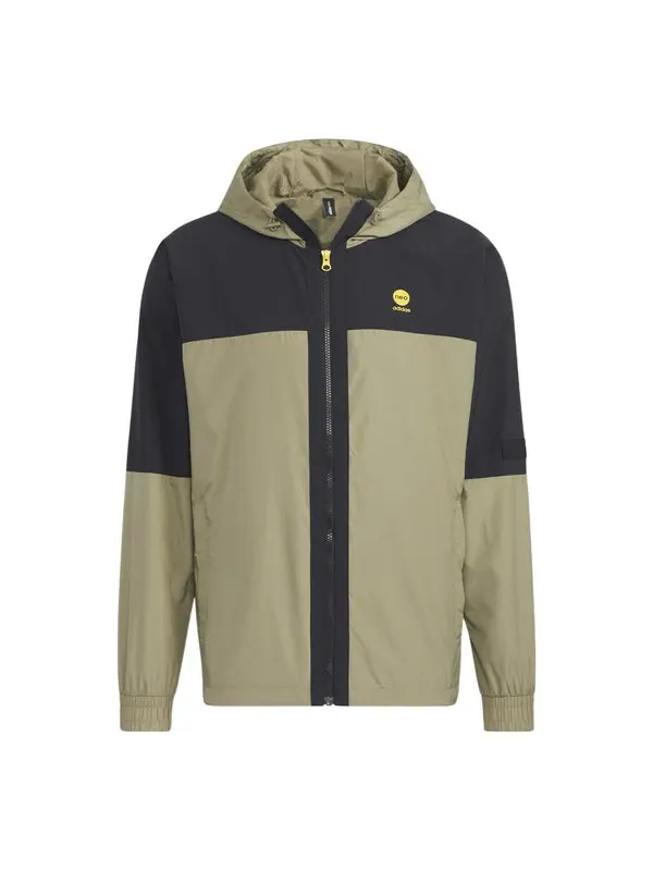 Куртка adidas neo M Gsg Cb Wb Casual Sports Hooded Jacket Green — изображение 1 из 4, мульти