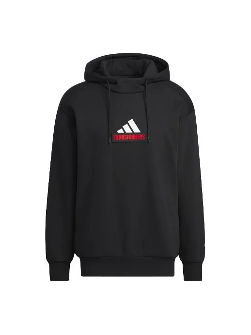 Толстовка men's x transformers crossover logo printing black Adidas — изображение 1 из 4, черный