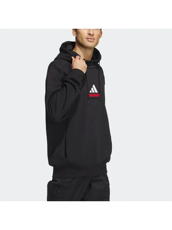 Толстовка men's x transformers crossover logo printing black Adidas — изображение 4 из 4, черный
