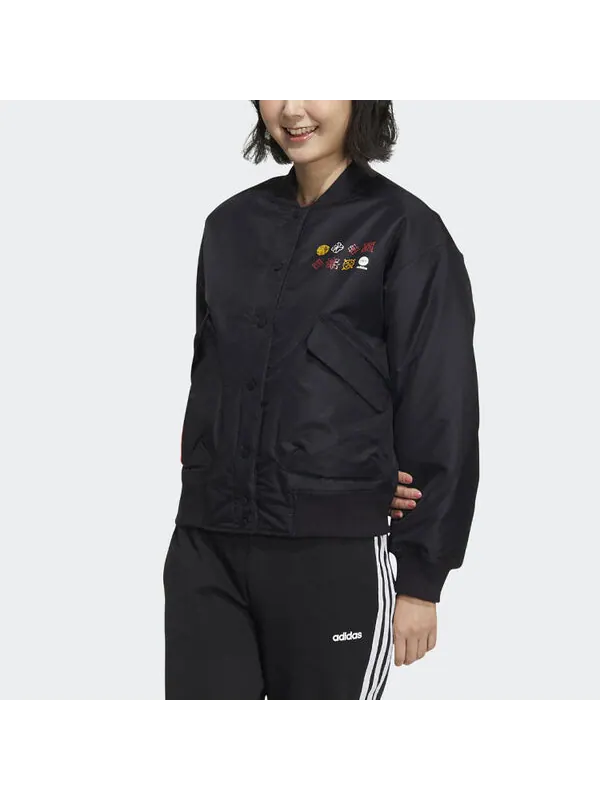 Куртка нео cny пад Куртка Adidas — изображение 2 из 4, черный