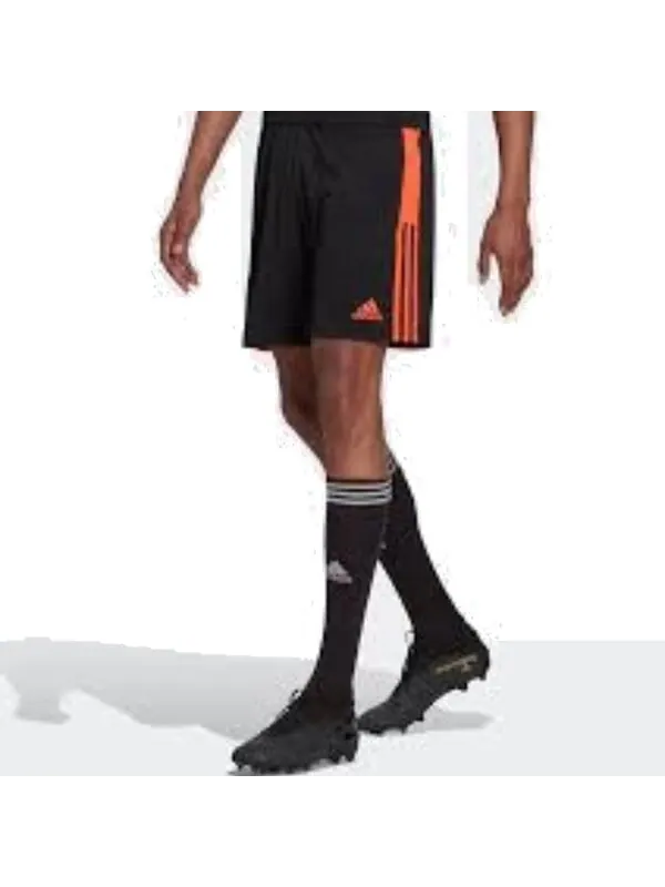 Шорты шорты tiro essentials Adidas — изображение 2 из 3, черный/красный