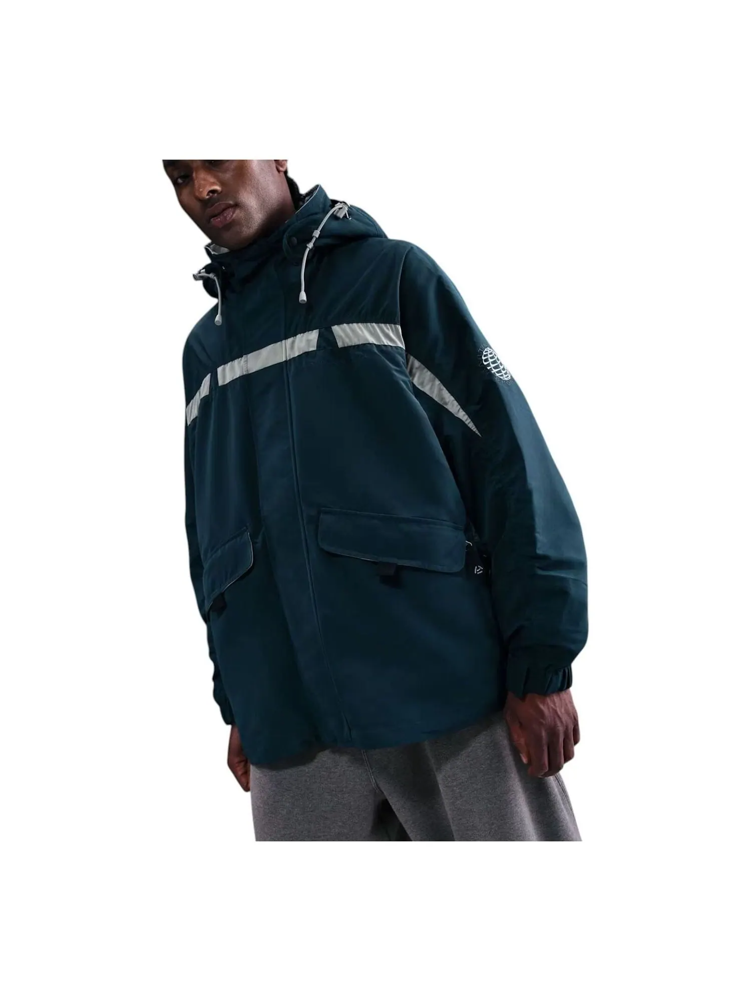 Куртка Nike x Martine Rose Ski Parka 'Navy' — изображение 1 из 2, темно-синий
