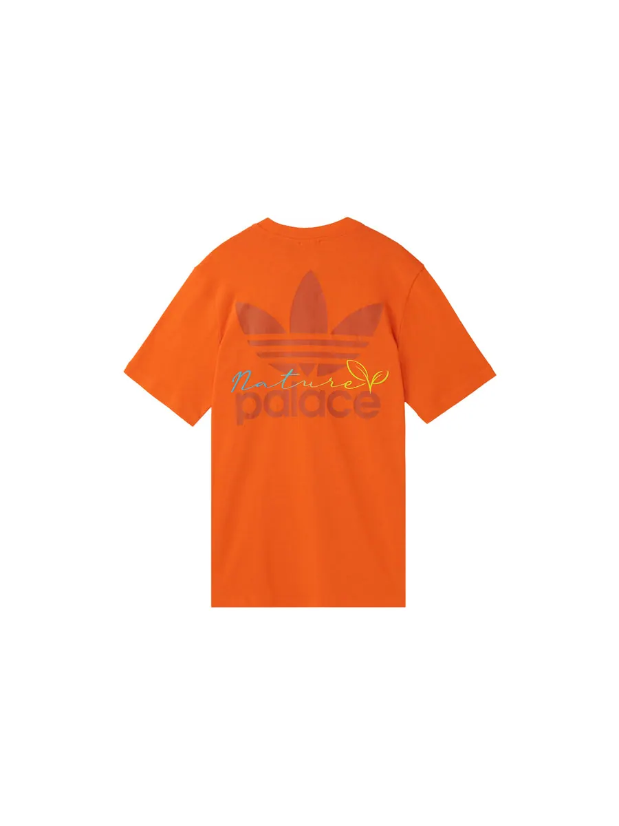Футболка adidas originals x PALACE Crossover Alphabet Round Neck Short Sleeve Unisex Orange — изображение 2 из 2, оранжевый