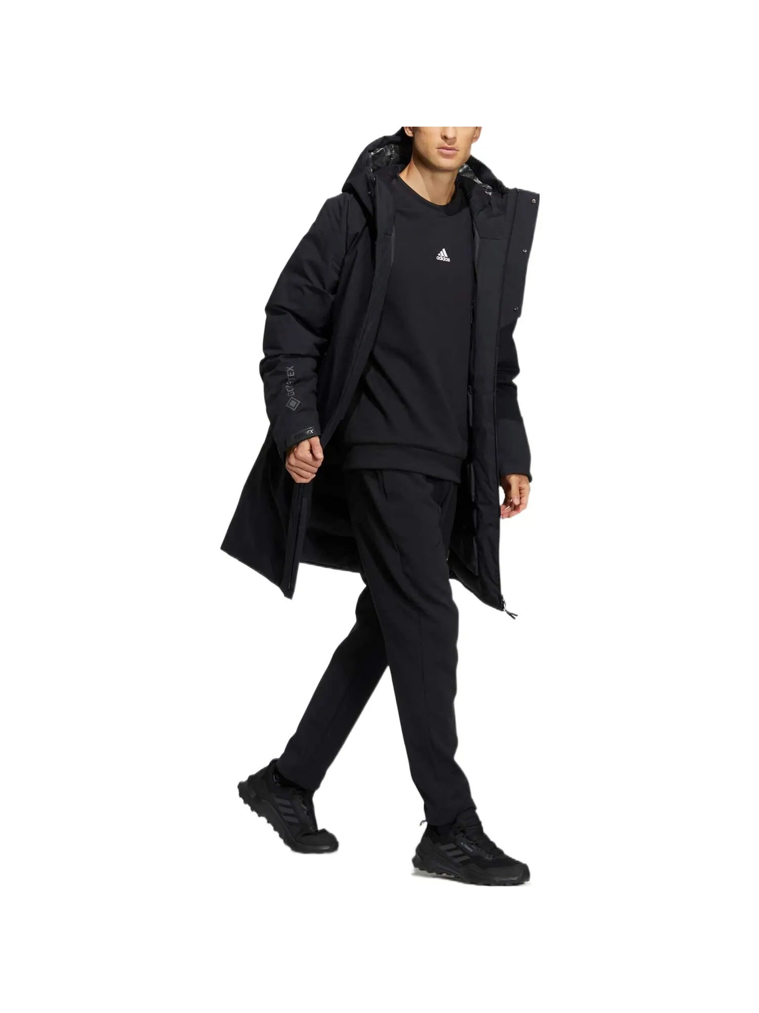Пуховик Adidas Terrex — изображение 4 из 4, черный