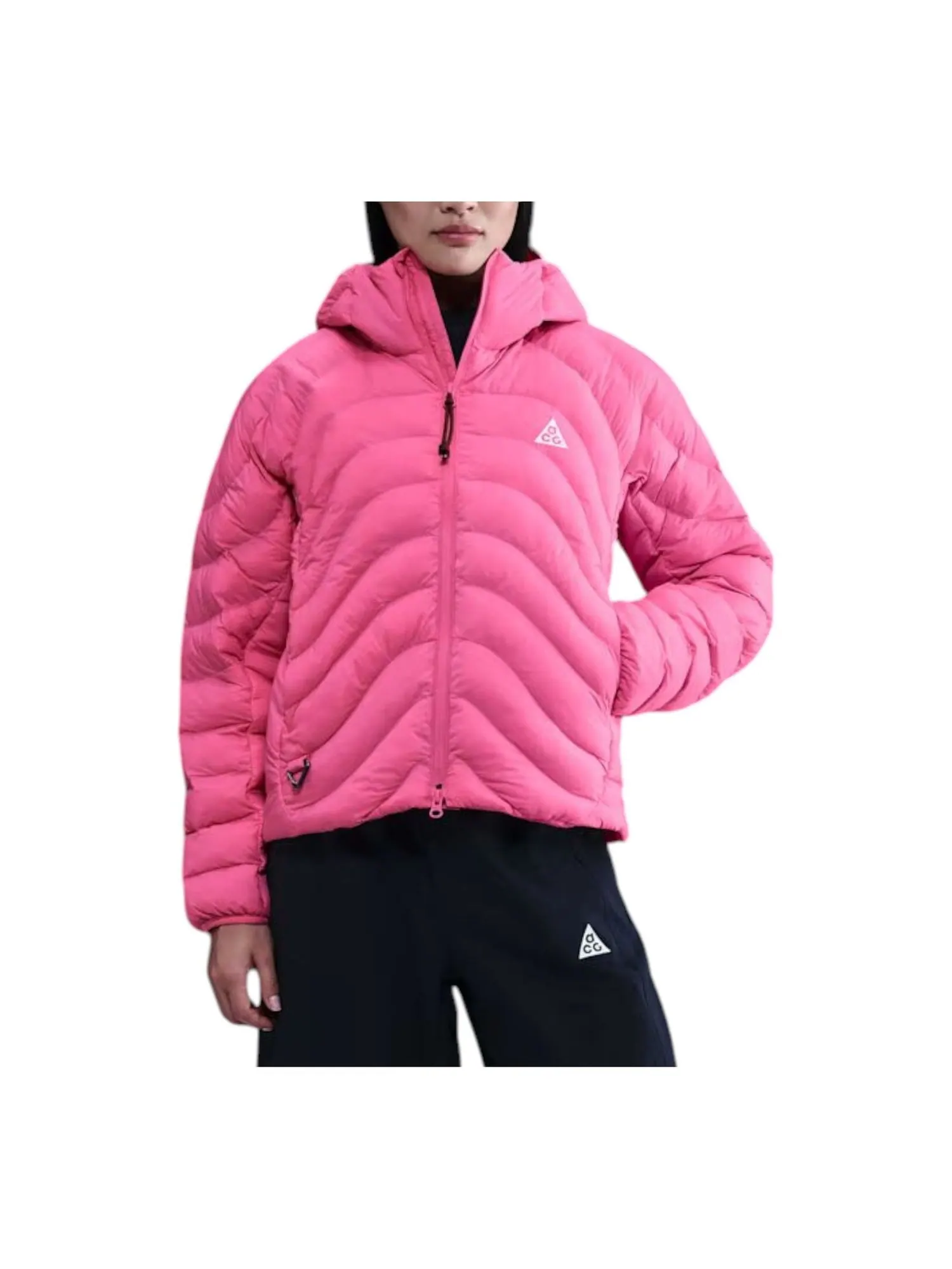 Куртка (WMNS) Nike ACG Lava Flow Therma-FIT ADV Jacket 'Pinksicle Summit White' — изображение 2 из 3, розовый